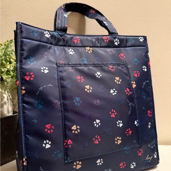 Lug 3 Piece Travel Set Paws Navy Trolley XL,NWT With Tote Runner NWOT - Picture 14 of 16